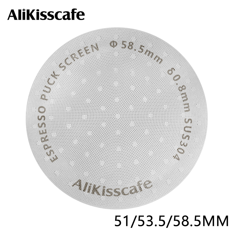 Quality Coffee Equipment - Alikisscafe Espresso Puck Screen 51mm 53.5mm