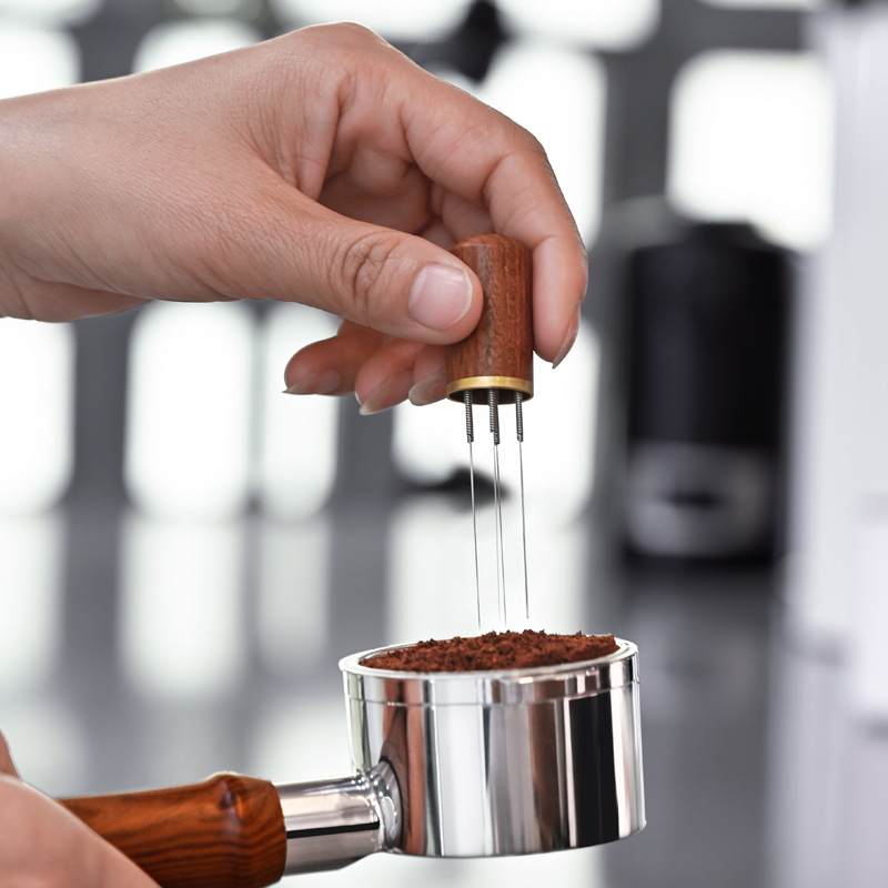 Coffee Distribution Tool - 6/8 Needle Stainless Steel Coffee Powder