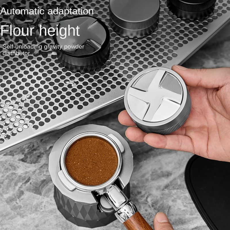 Coffee Distribution Tool - 51/53/58MM Coffee Distributor Four Angled Slope