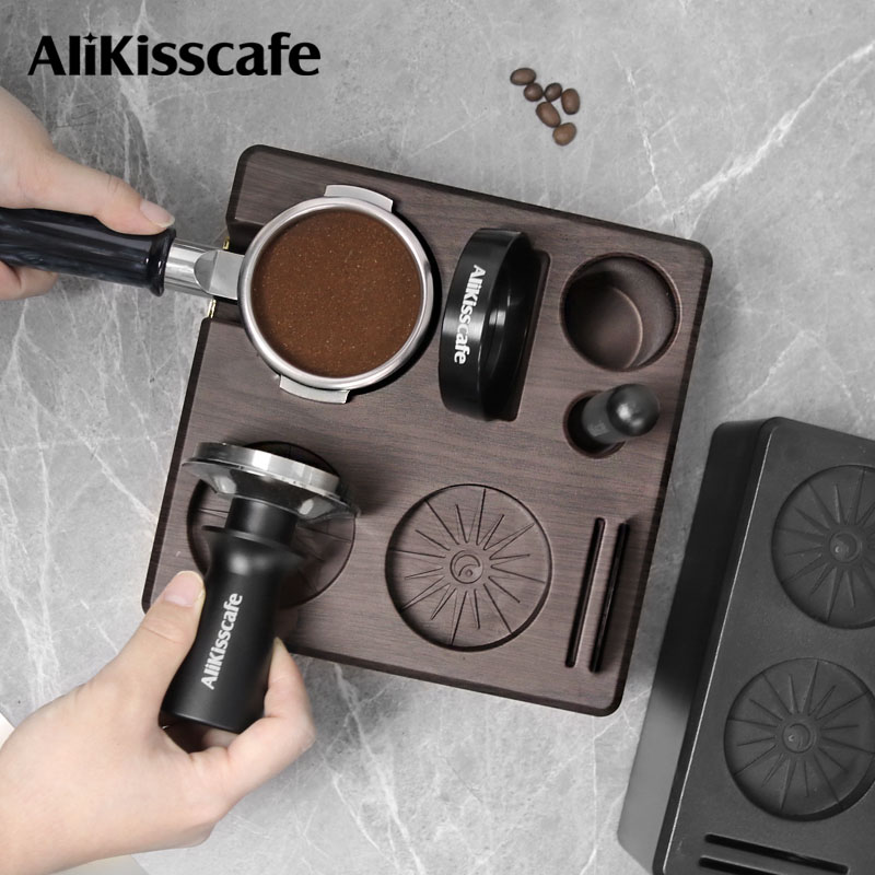 Coffee Equipment Accessories - Coffee Tamper Station Portafialter Holder Stand