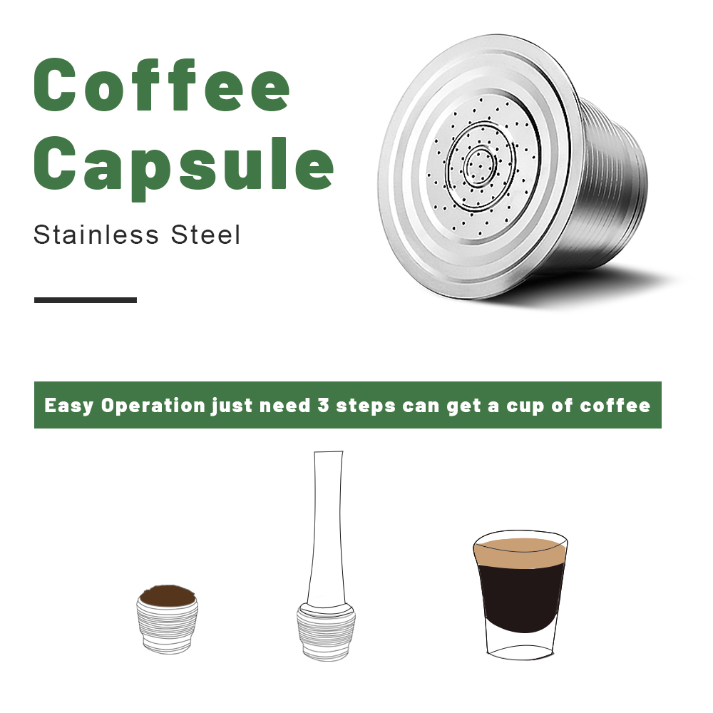 Nespresso Reusable Coffee Caps - Quality Coffee Equipment review and price