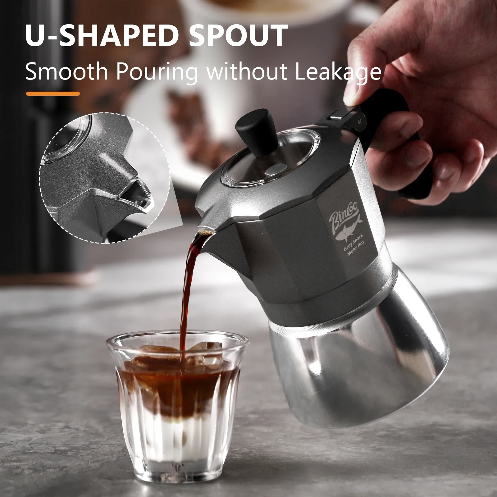 Bincoo 2 Cups Double Valve Mok - Quality Coffee Equipment review and price