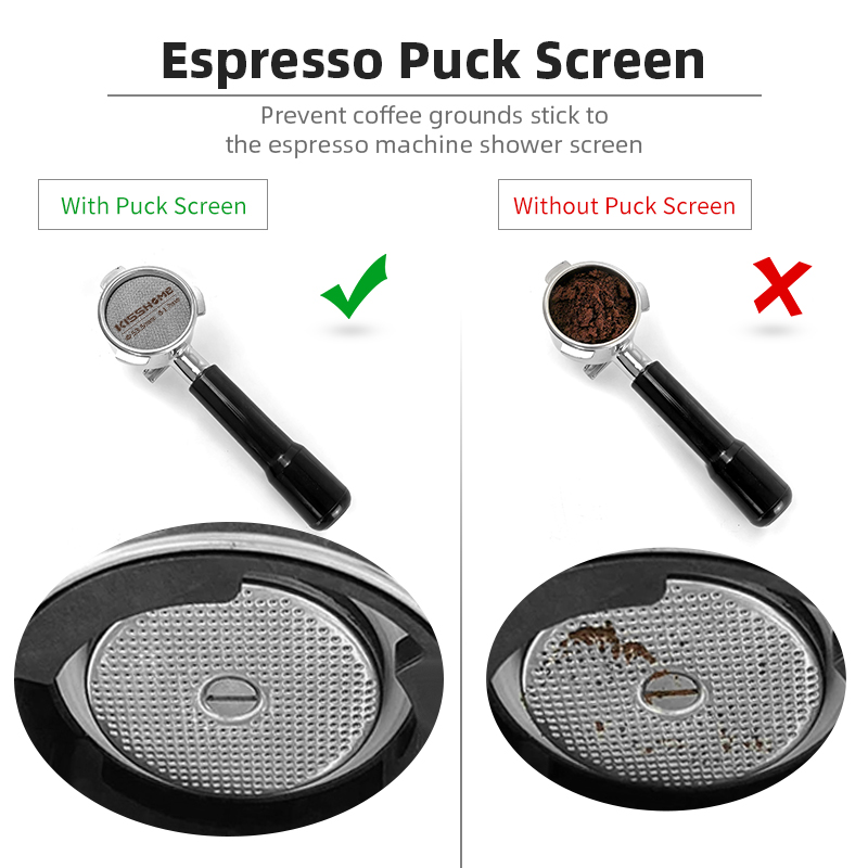 Coffee Puck Screen 51mm 53.5mm - Quality Coffee Equipment review and price