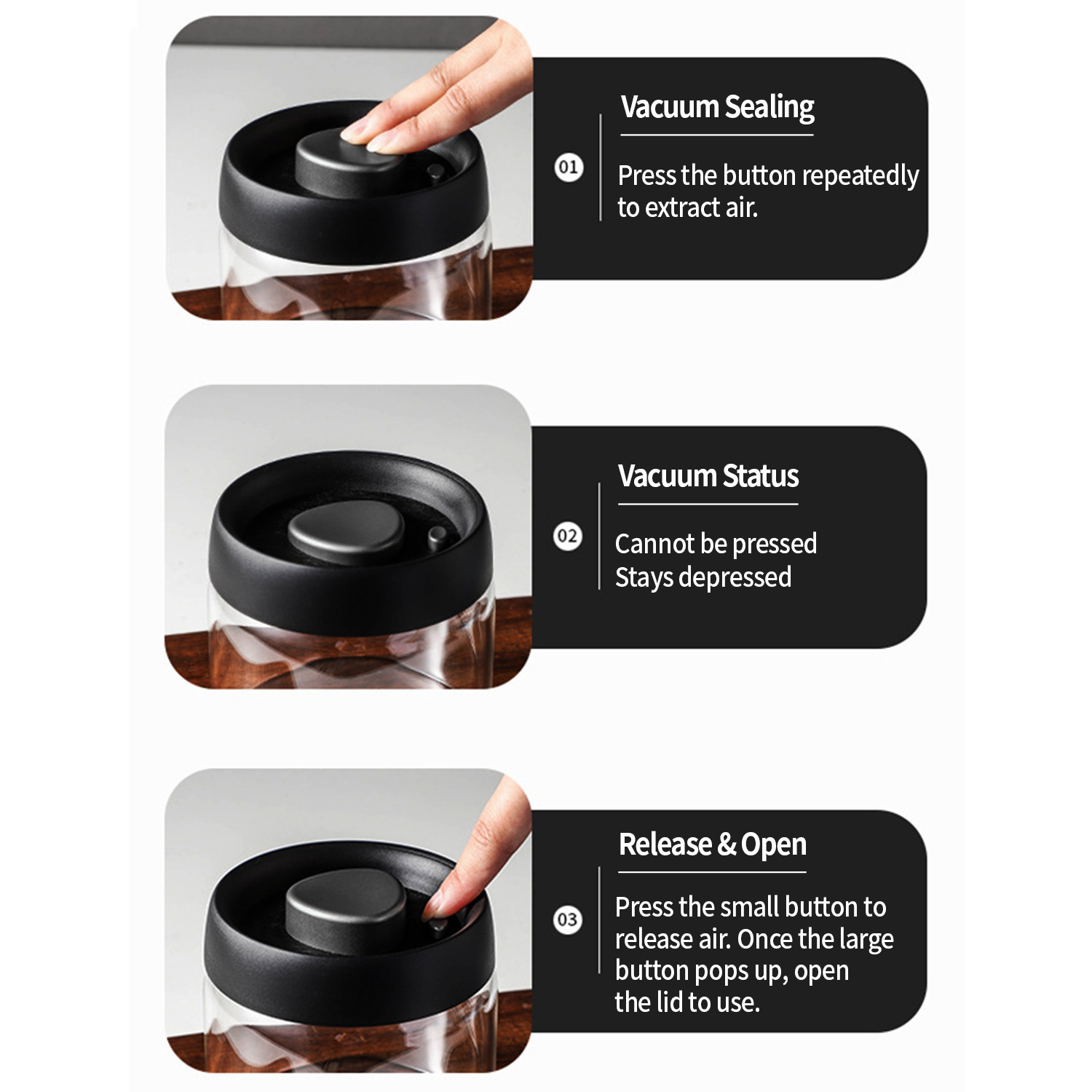 OANKR Vacuum Coffee Canister 5 - Coffee Equipment Accessories review and price