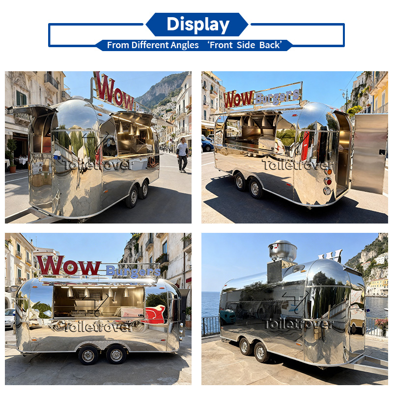 Stainless Steel Food Trailer F - Coffee Equipment China review and price