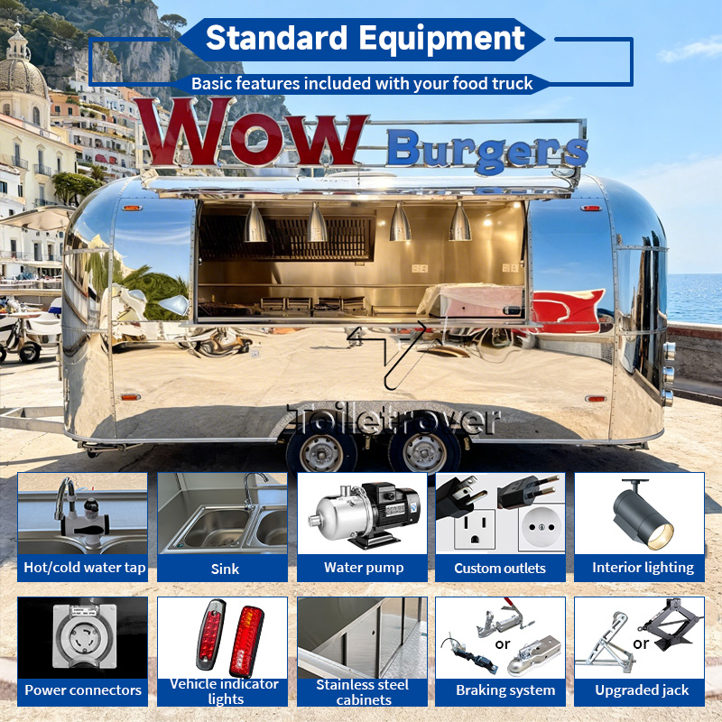 Stainless Steel Food Trailer F - Coffee Equipment China review and price