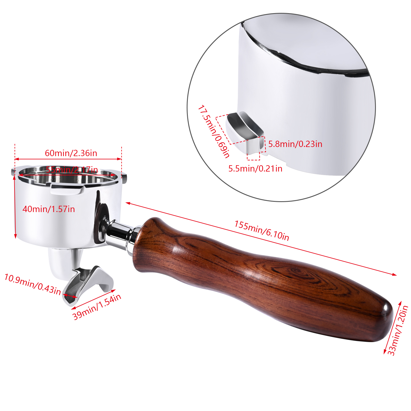 51mm Double Spout Coffee Porta - Coffee Equipment Machine review and price