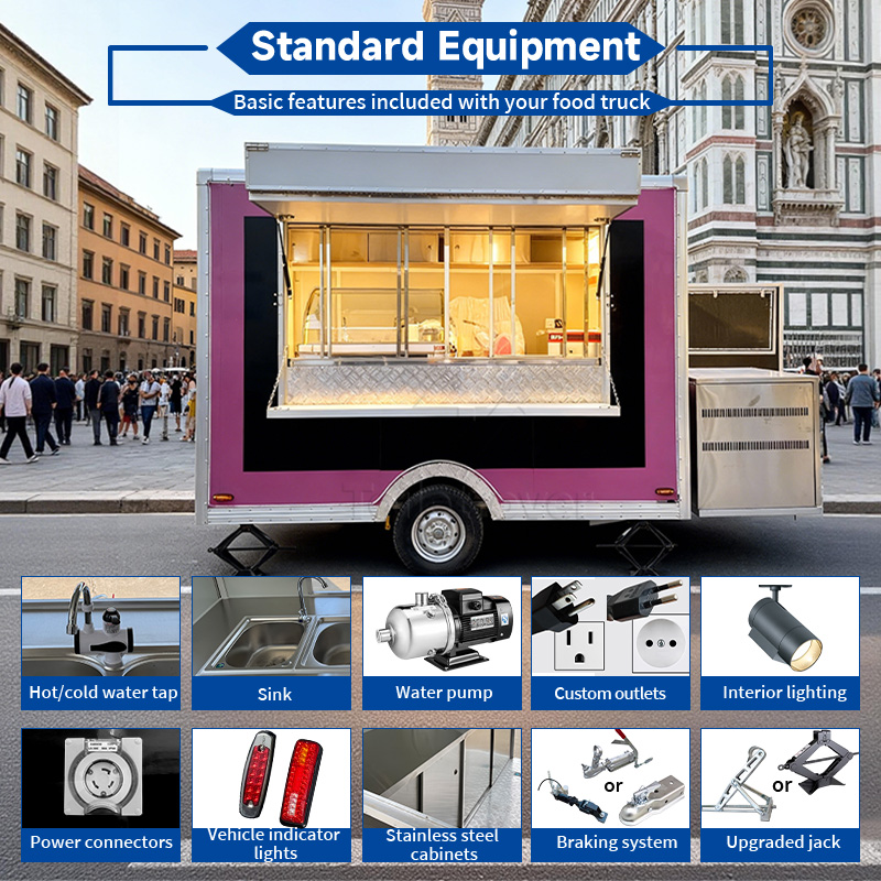 Outdoor Mobile Food Truck Trai - Coffee Equipment China review and price