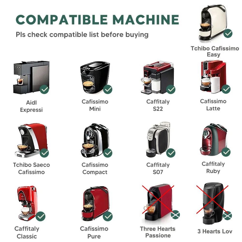 For 3 Hearts Tchibo Cafissimo  - Quality Coffee Equipment review and price